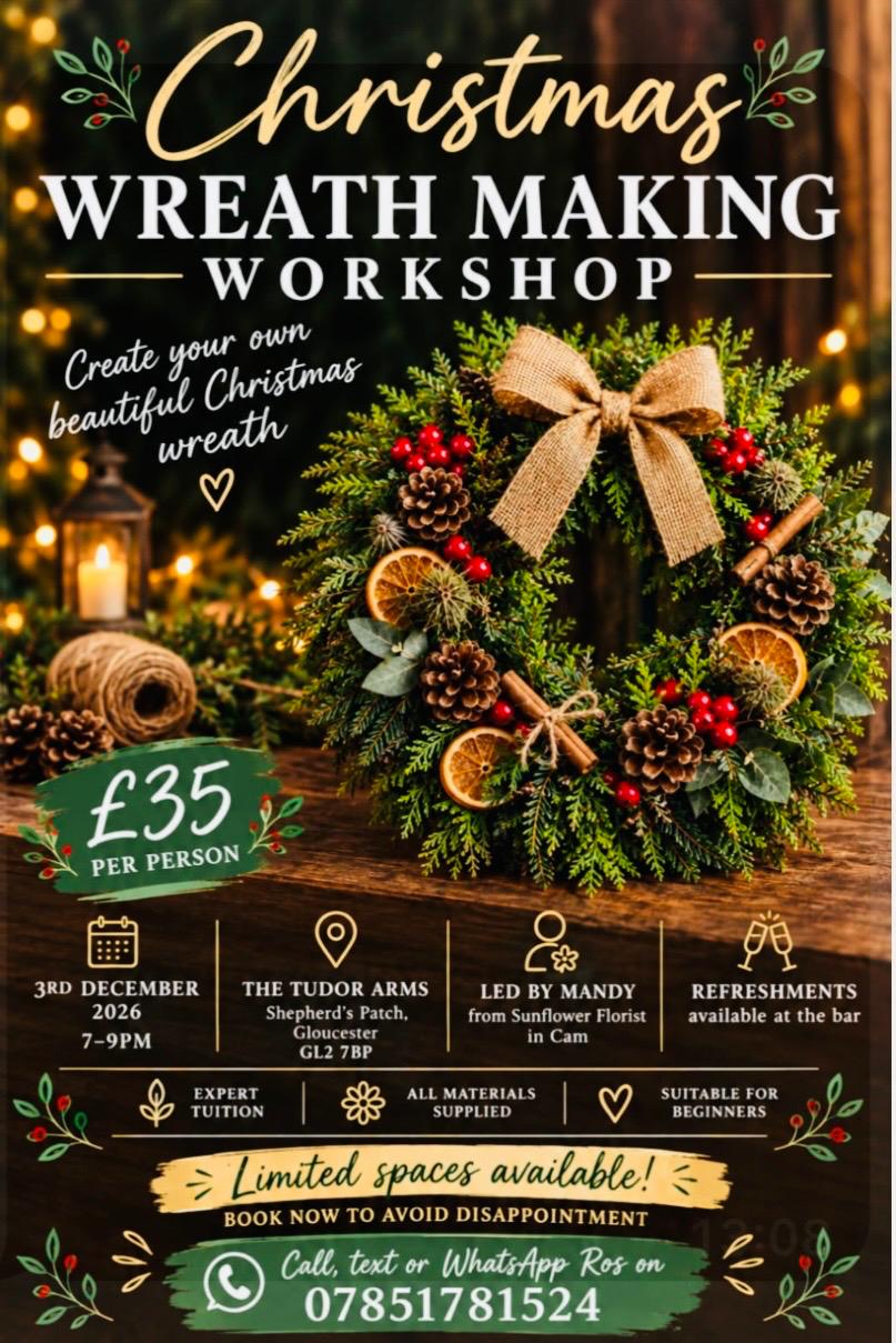 Wreath Making Event at Tudor Arms